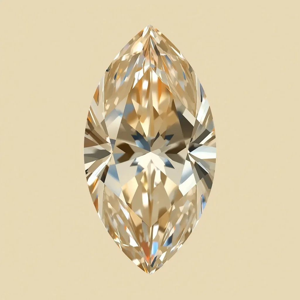 Marquise cut lab-grown diamond shape